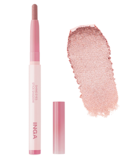 Shine Eyes Stick Shadow, 0.54g, Pure Rosy, 1pack
