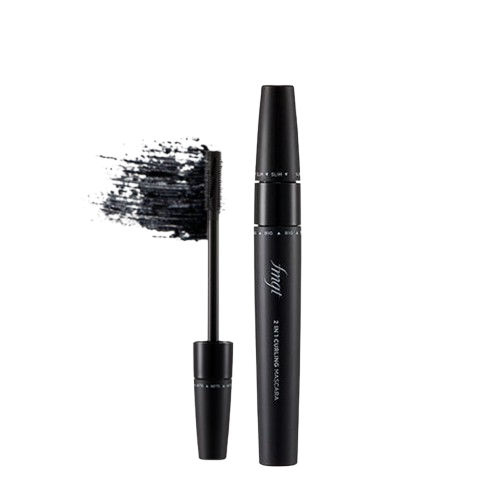 2 in 1 Curling Mascara, 8.5g, 01 Black, 1pack