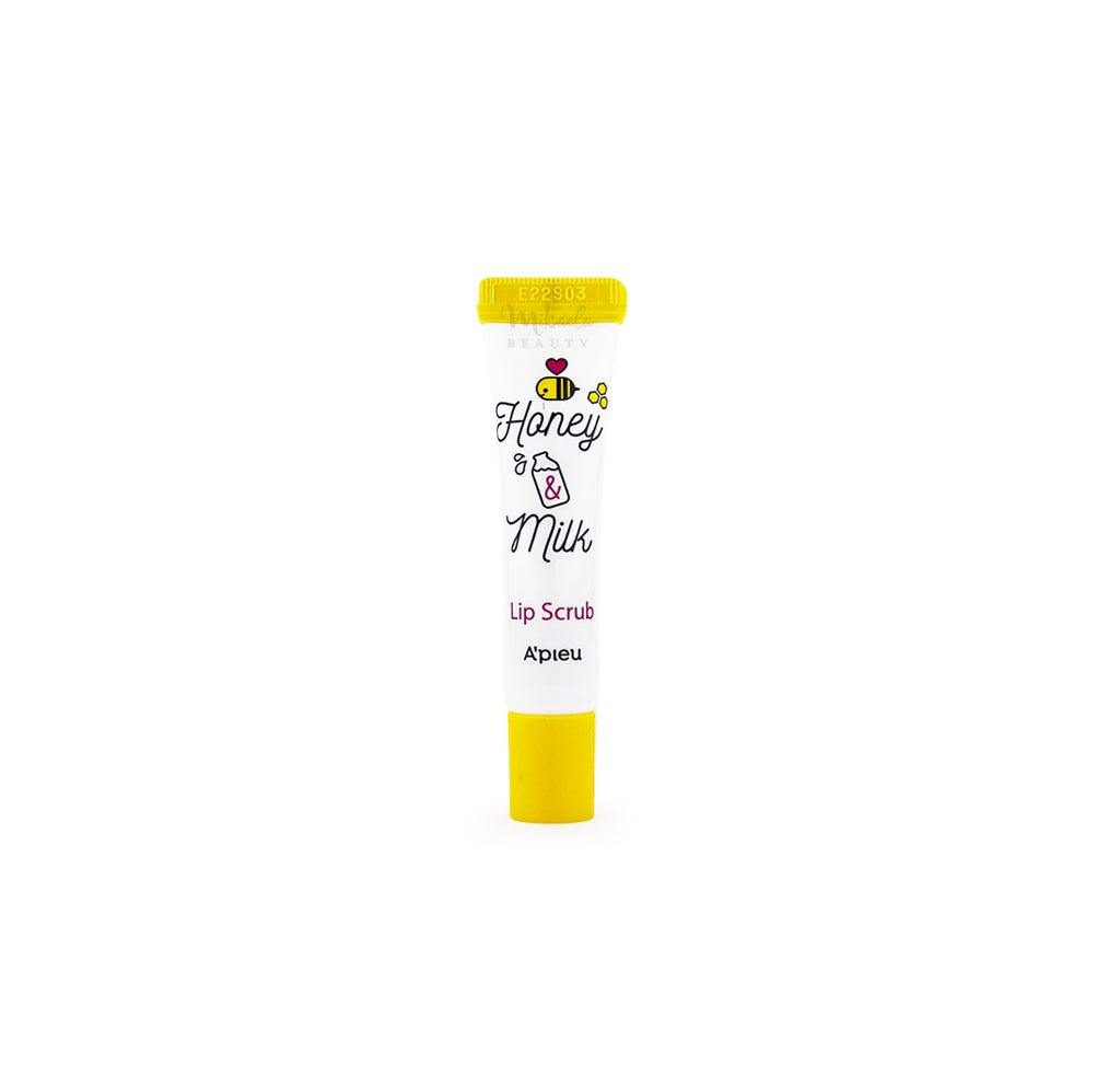 Honey & Milk Lip Scrub, 8ml, 1pack