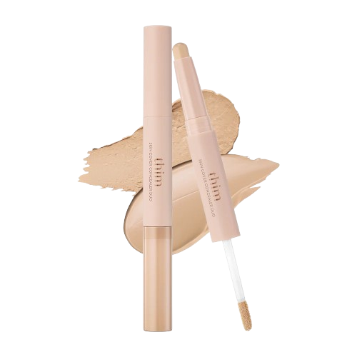 Skin Cover Concealer Duo, [Stick] 1.3g / [Liquid] 5g, 03 Sand, 1pack