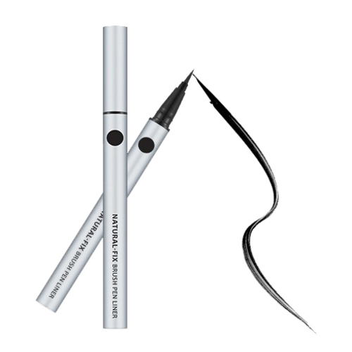 Natural Fix Brush Pen Liner, 0.6g, Brown, 1pack