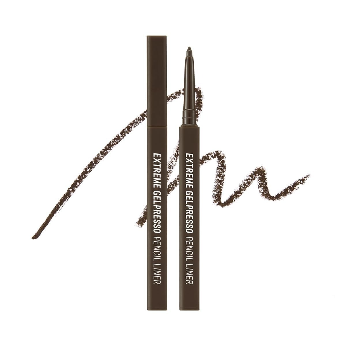 Extreme Gelpresso Pencil Liner, 0.35g, 01 Black Brown, 1pack