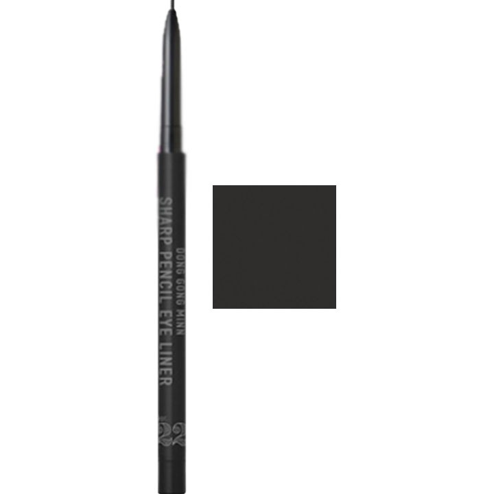 Sharp Pencil Eye Liner, 0.06g, Deep Black, 1pack
