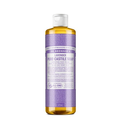 Lavender Pure Castile Soap, 475ml, 1pack