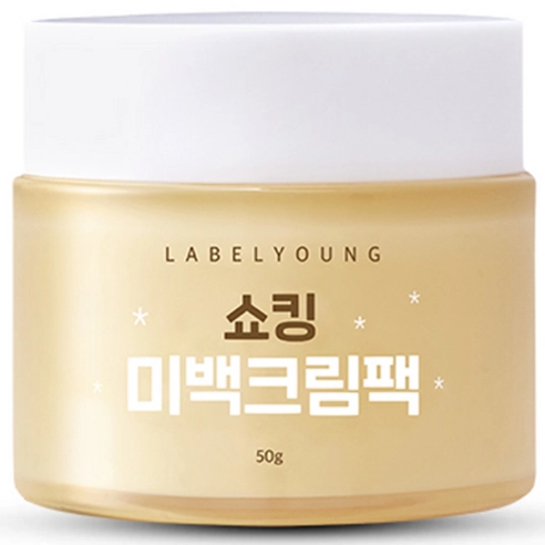 Shocking Whitening Cream Pack, 50g, 1pack