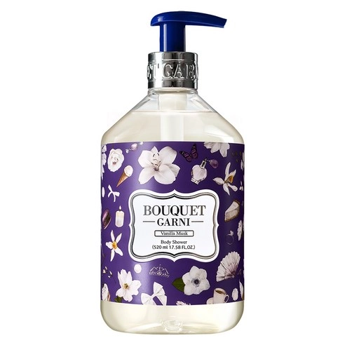 Body Wash [Vanilla Musk], 520ml, 1pack