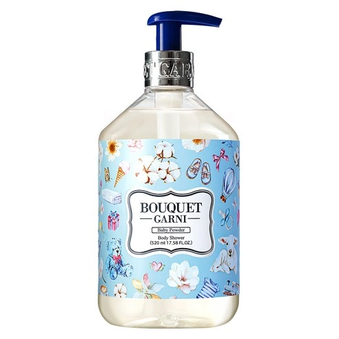 Body Wash [Baby Powder], 520ml, 1pack