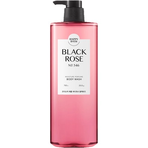 Moisture Perfume Body Wash [Black Rose], 760g, 1pack