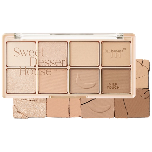 Be My Sweet Dessert House Palette, 14g, 04 Oat Banana, 1pack
