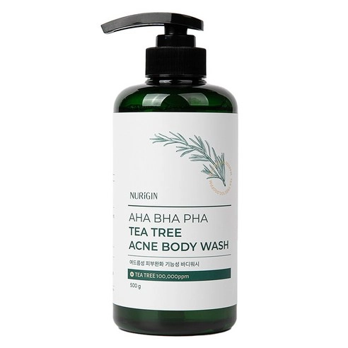 AHABHAPHA Tea Tree Body Wash, 500g, 1pack