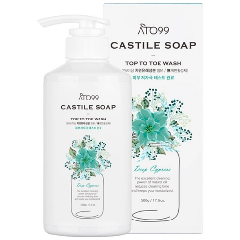 Castile Soap [Deep Cypress], 500ml, 1pack