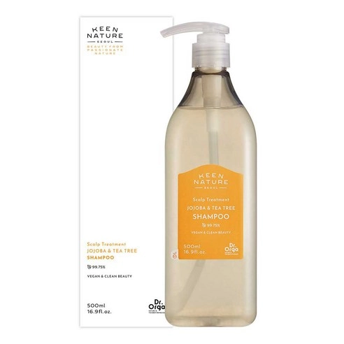 Scalp Treatment Jojoba & Tea Tree Vegan Shampoo, 500ml, 1pack - Image 1