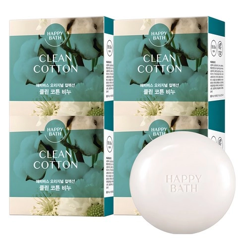 Original Collection Clean Cotton Soap, 90g, 4pack