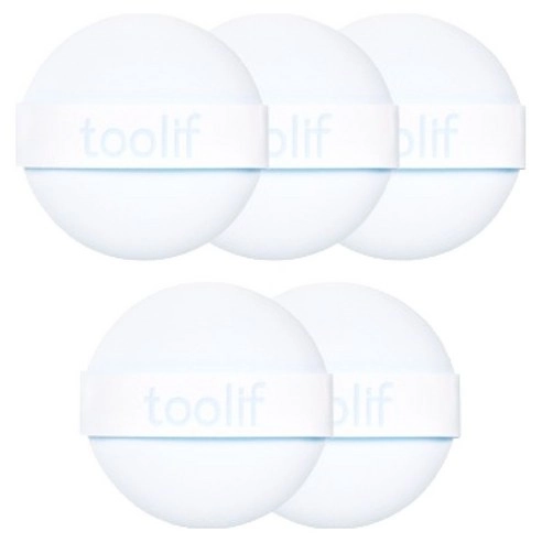 Cloud Powder Puff, Sky Blue, 5ea