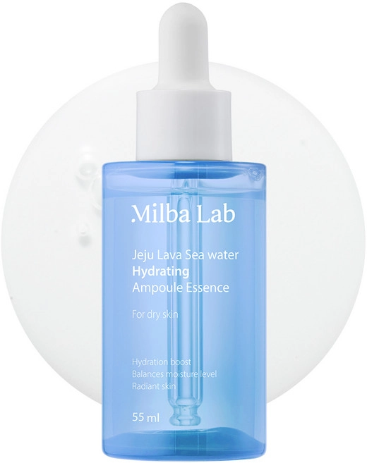 Jeju Lava Seawater Hydrating Ampoule Essence, 55ml, 1pack