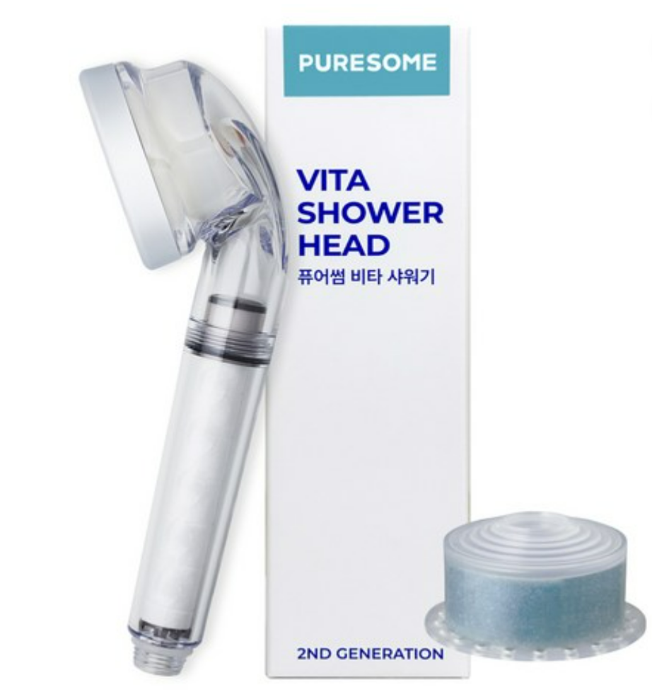 Vita Puresome Shower Head, Pacific Ocean, 1pack