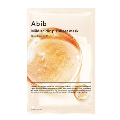 Mild Acidic pH Sheet Mask Glutathiosome Fit, 10ea, 1pack
