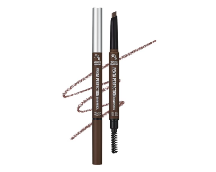 Penta Perfection Brow Pencil, 0.3g, 02 Natural Brown, 1pack