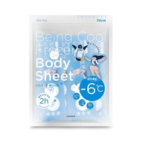 Being Cool Frozen Body Sheet, 5ea+5ea