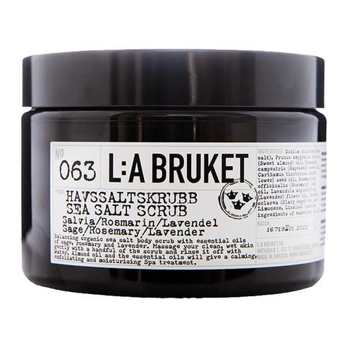 Sea Salt Scrub [Sage/Rosemary/Lavender], 420g, 1pack