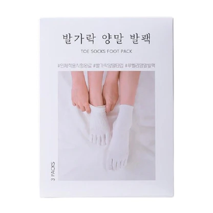 Toe Socks Foot Pack, 3ea, 1pack