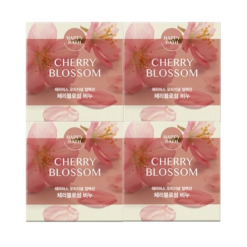 Original Collection Cherry Blossom Soap, 90g, 4ea