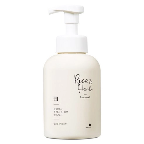 Rice & Herb Hand Wash [Rosy Peach Scent], 500ml, 1pack