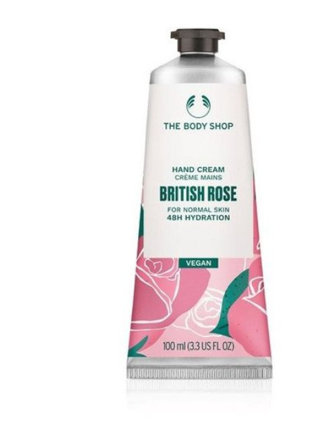 British Rose Hand Cream, 100ml, 1pack