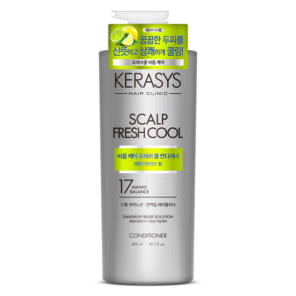 Scalp Fresh Cool Protein Conditioner [Lemon Citrus Scent], 600ml, 1pack