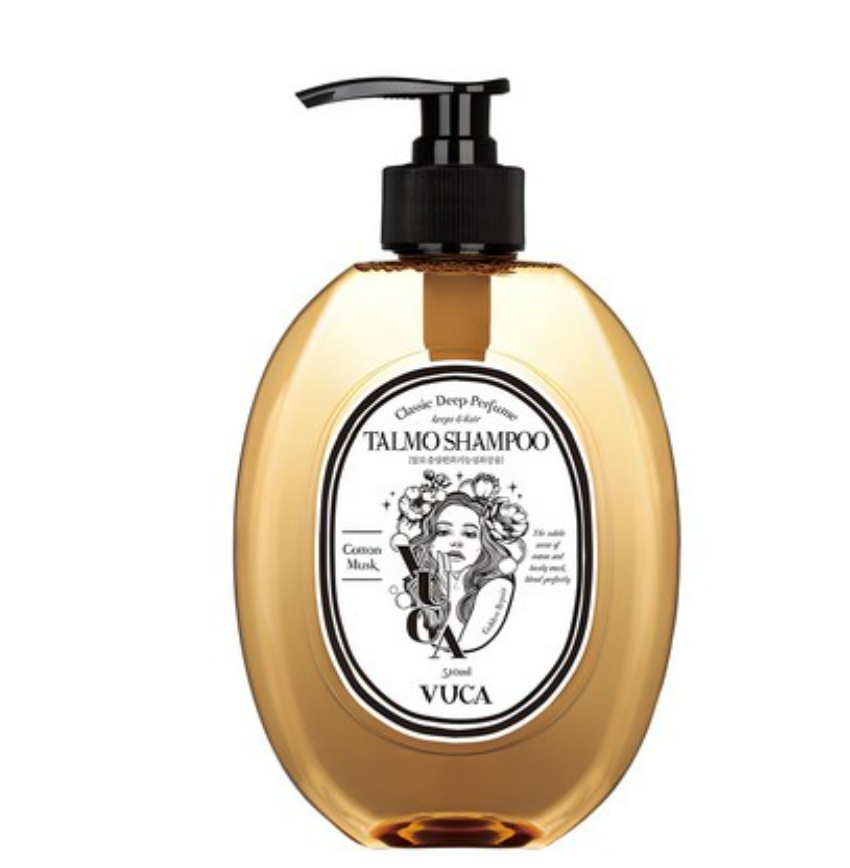 Classic Deep Perfume Golden Repair Talmo Shampoo [Cotton Musk], 510ml, 1pack