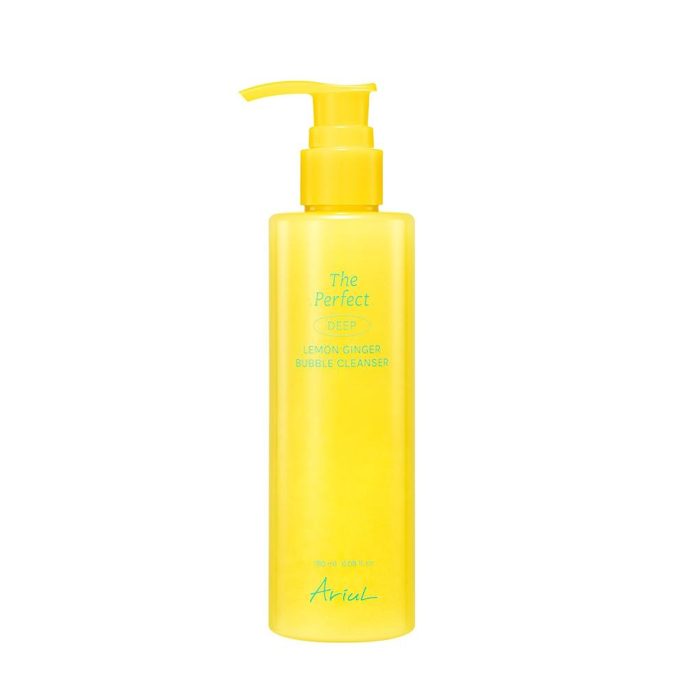 The Perfect Lemon Ginger Bubble Cleanser, 180ml, 1pack
