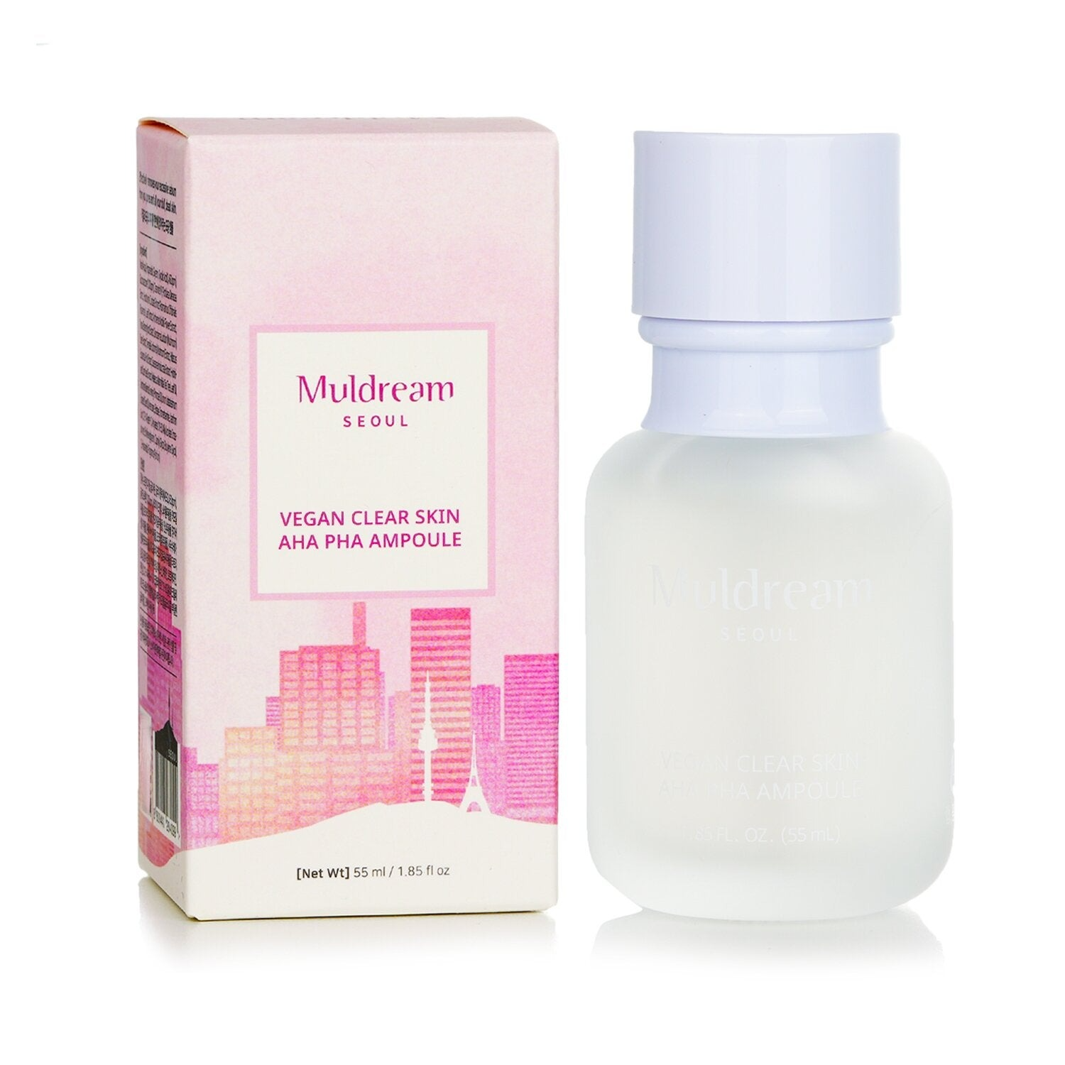 Vegan Clear Skin AHA PHA Ampoule, 55ml, 1pack