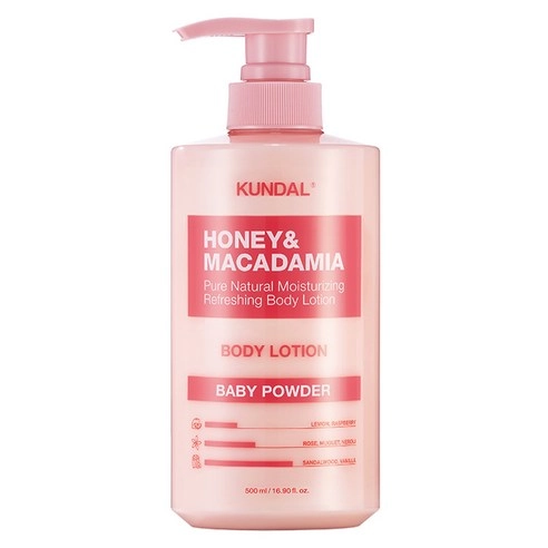 Honey & Macadamia Pure Body Lotion [White Musk], 500ml, 1pack