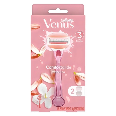 Venus ComfortGlide White Tea Women's Razor, 1ea, 1pack