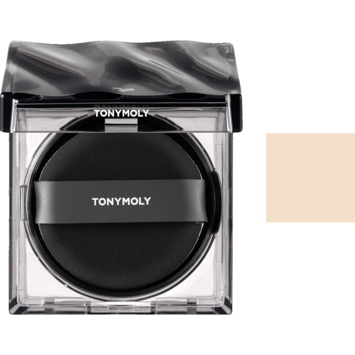 Skin Tone Fixing Cover Cushion [SPF40/PA++], 13g+13g(Refill), 01 Ivory, 1pack