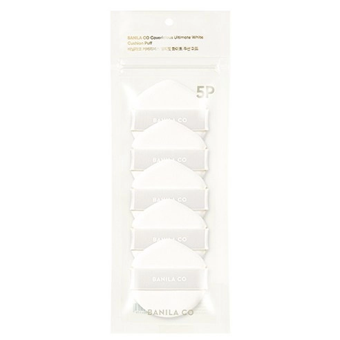 Covericious Ultimate White Cushion Puff, 1pack