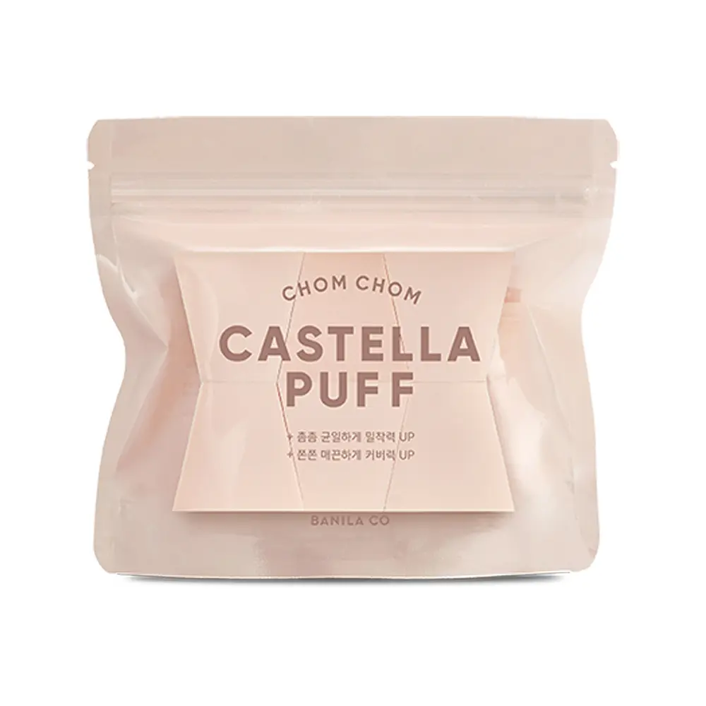 Chom Chom Castella Puff, 6ea+6ea