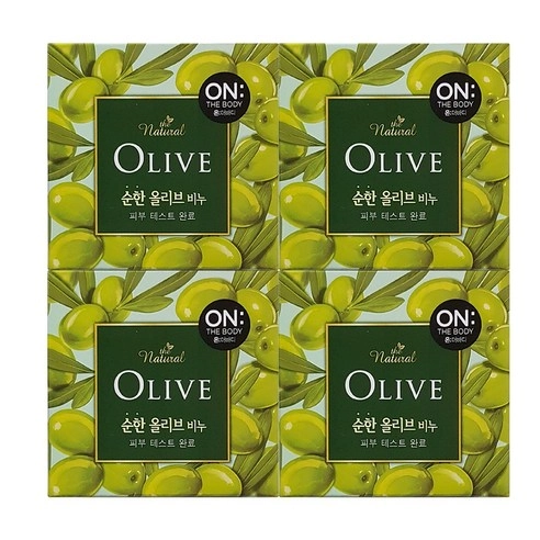 The Natural Olive Soap, 90g, 4ea