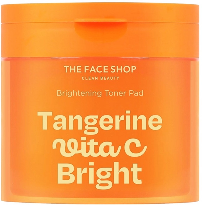Tangerine Vitamin C Brightening Toner Pad, 90ea, 1pack