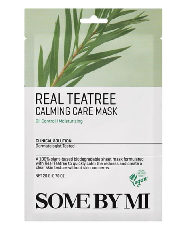 Real Tea Tree Calming Care Mask, 10ea, 1pack