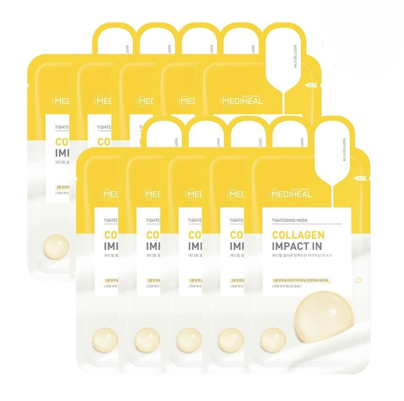 Collagen Impact In Tightening Mask, 10ea, 1pack