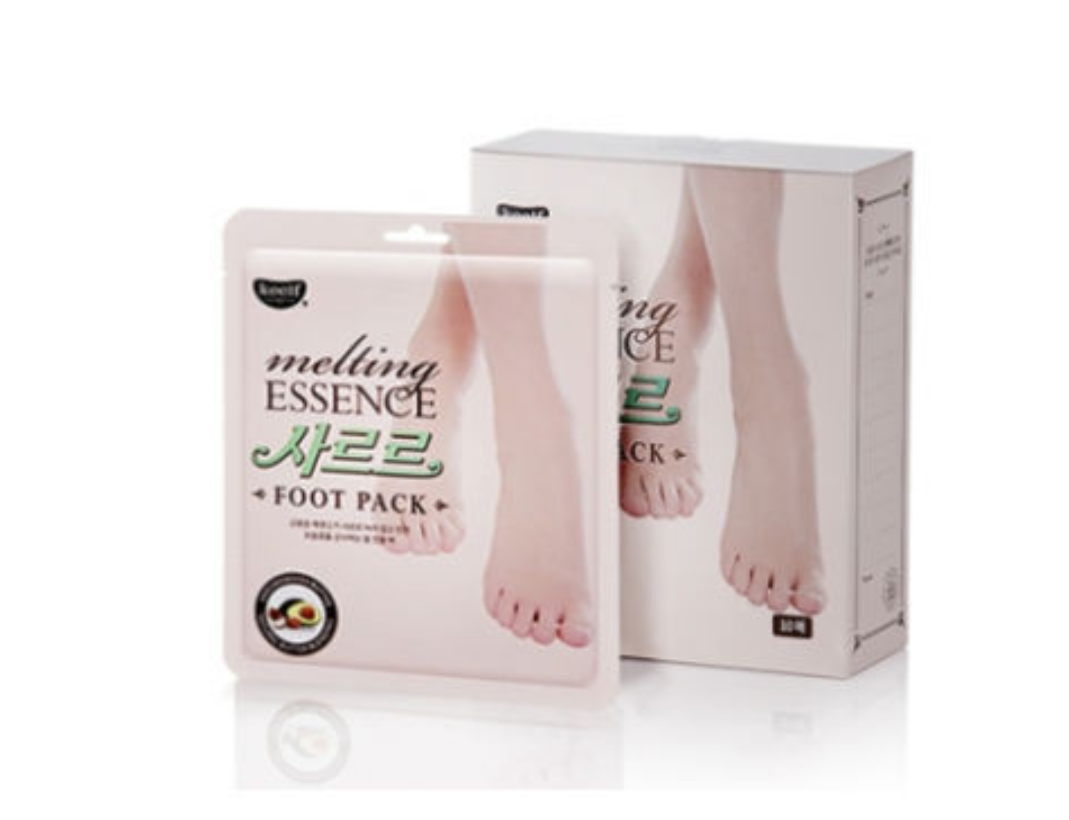 Melting Essence Foot Pack, 10ea, 1pack