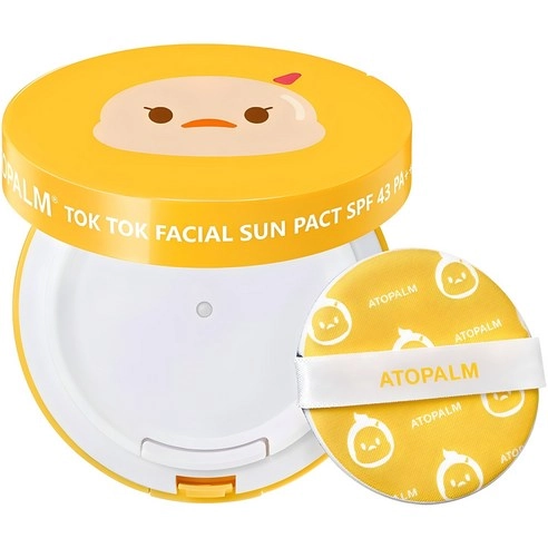 Tok Tok Facial Sun Pact SPF43 PA+++, 15g, 1pack