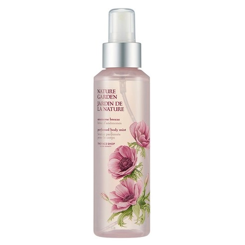 Nature Garden Perfume Body Mist -Anemone Breeze, 155ml, 1pack