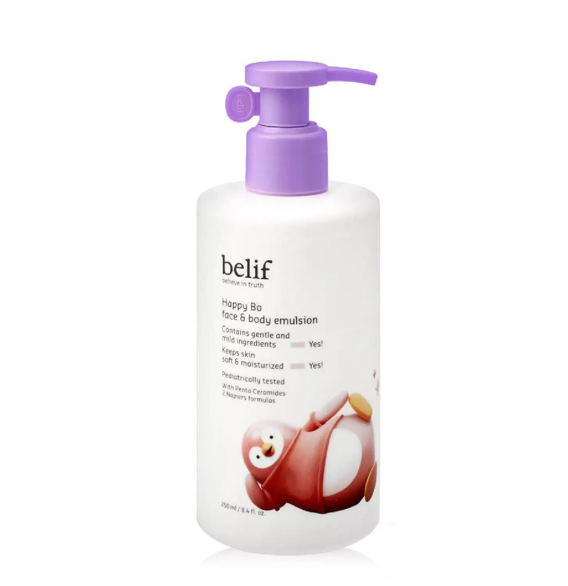 Happy Bo Face & Body Emulsion, 250ml, 1pack