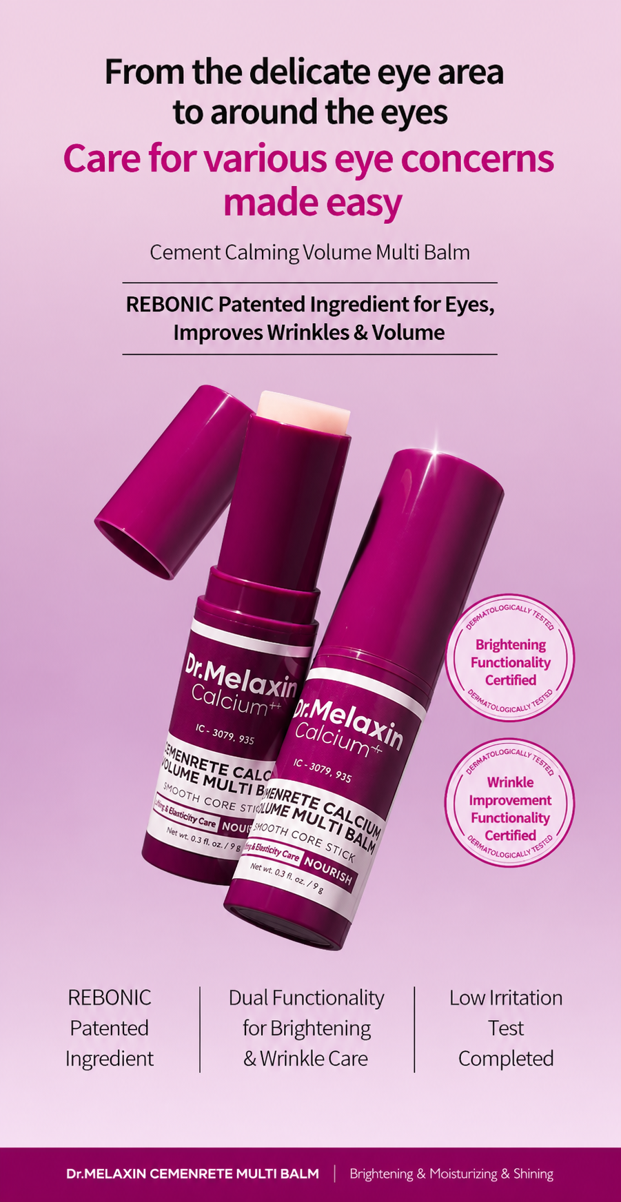 Dr. Melaxin Cemenrete Calcium Volume Multi Balm, 9g